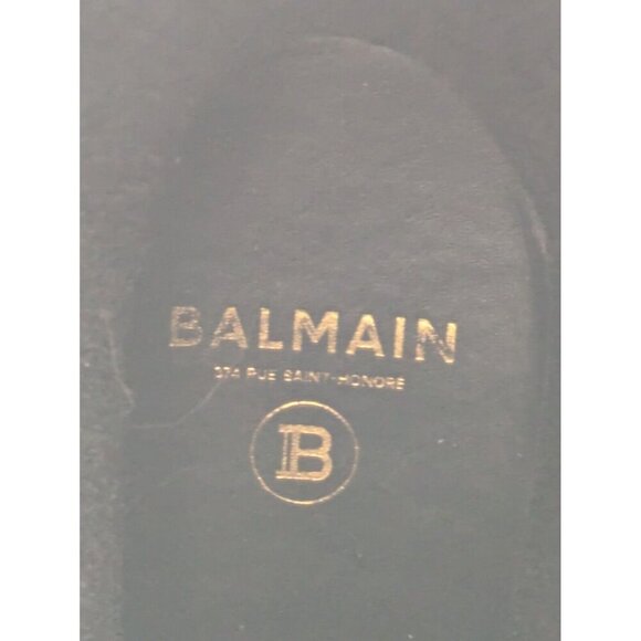 Balmain Women's Size 6 US 37 UK PVC Rubber Cowboy Boots- Excellent Almost New - Picture 10 of 11